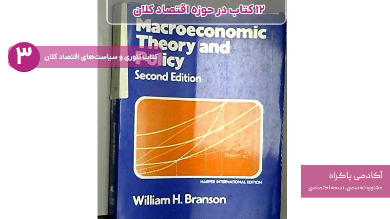 کتاب تئوری و سیاست‌های اقتصاد کلان از کتاب های مرتبط با اقتصاد