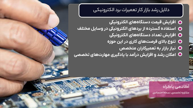 Reasons for the growth of the electronic board repair job market