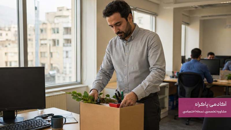 گاهی اوقات، بهترین تصمیم ترک محل کار است.