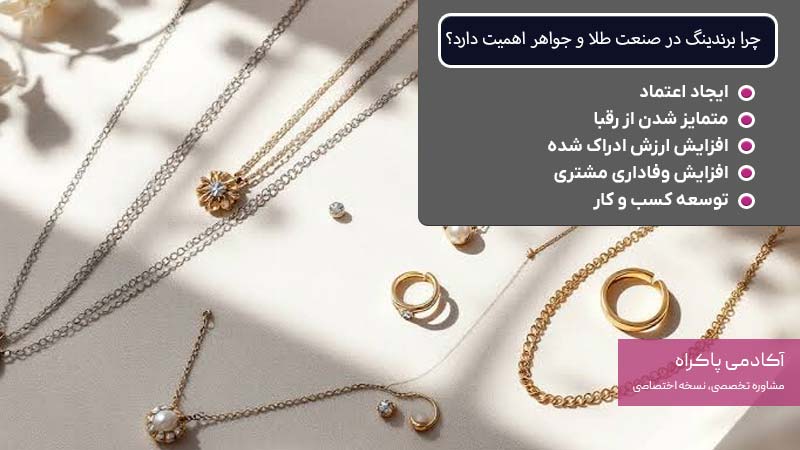 چرا برندینگ در صنعت طلا و جواهر اهمیت دارد؟