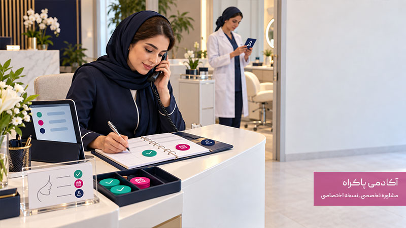 پیگیری بعد از پروسیجر در سیستم سازی کلینیک زیبایی