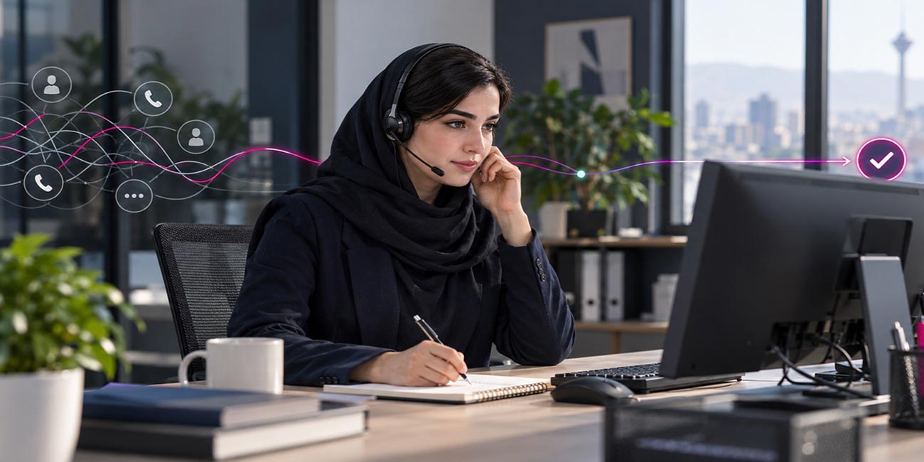 اپراتور مرکز تماس چگونه باید با مشتری رفتار کند؟