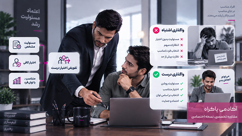 تفویض اختیار درست در سازمان