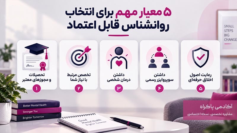 ویژگی‌های یک روانشناس خوب