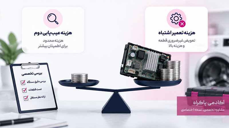 هزینه عیب‌یابی دوم به تعمیرکار