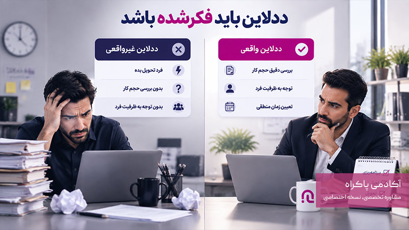 قبل از تعیین ددلاین، ببینید تسک سرعت‌محور است یا دقت‌محور