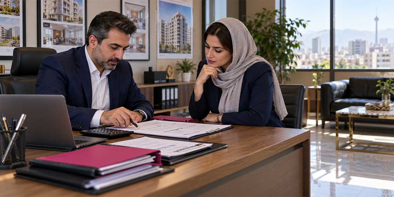 درصد پورسانت مشاور املاک از دفتر چقدر است؟