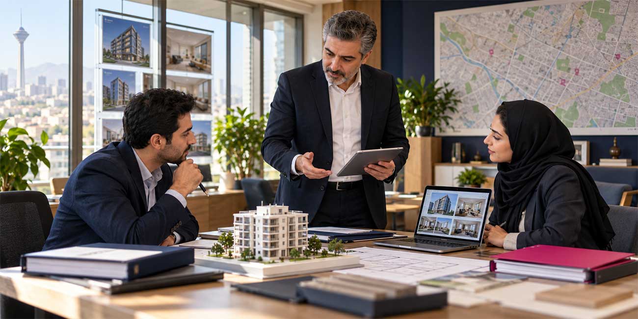 نحوه مدیریت دفتر املاک