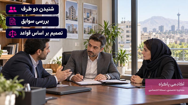 مدیریت اختلافات در دفتر املاک